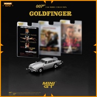 Mini GT 1:64 Aston Martin DB5 Goldfinger English Blister Packaging MGT00900-007E Diecast Vehicles / 