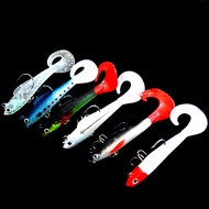 8.5cm/8.5g Umpan SP Belanak Soft Plastic Fishing Lure Casting Siakap Kerapu Bulan Killer Curly Tail 