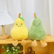 Xiaohongshu Buah-buahan Pear Plush Doll Mainan Cakar Mesin Gerai Hiasan Sumber Hadiah Hari Lahir