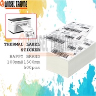 A6 Thermal Label Sticker 100mmX150mm 500 Sheets