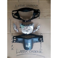 cover batok kepala depan belakang + lampu supra fit new supra fit x