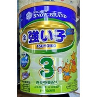 一罐540！買就送賣場玩具或濕紙巾！強印子日牌雪印 snow 900g 嬰幼兒 1-7歲成長奶粉 3號