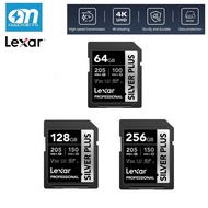 Lexar® Professional SILVER PLUS SDXC™ UHS-I U3 V30 4K Read Speed Up To 205MB/s for SLR Camera Memory