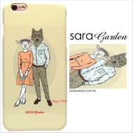【Sara Garden】客製化 手機殼 蘋果 iPhone 6plus 6SPlus i6+ i6s+ 惡搞 插畫 情侶 綿羊 狼人 保護殼 硬殼