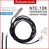 NTC Thermistor 10K Temperature Sensor Probe Waterproof 3950