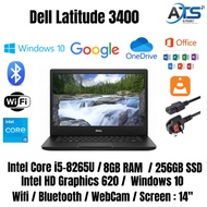 Dell Laptop i5/i7 8th Gen | 8GB RAM | 256GB SSD | Windows 11 Pro | Refurbished | Business Laptop