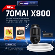 <New 2025> 70mai Omni X800 Camera, white, red or black, watch Online with 4G Up04 Kit