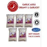 PEPPERTORY GARLIC SAUCE (AIOLI) 15 KG