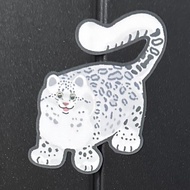 雪豹 霧面PVC貼紙 大張 安全帽貼紙筆電貼紙機車貼紙行李箱貼紙