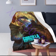 Godzilla Vs Kong Blanket Super Soft King of Monsters Godzilla Throw Blanket s and Adult Bedding for All Sofa  003