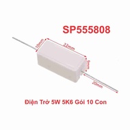 5W 5K6 Resistor Pack of 10