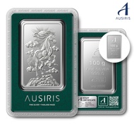 แท่งเงิน Ausiris Silver 99.99 น้ำหนัก 100 g.