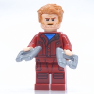 Pearbrick |instock| Star Lord Dark Red Suit From 76286 | Marvel Authentic 1