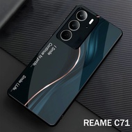 Softcase Glass Glossy For Realme C73 C75 C71 Cassing hp Realme C73 C75 C71-Protective Case hp Realme