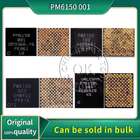 PMIC PM6150 002 102 PM6150A PM6150L Power Supply IC for Samsung A6060 A705F Xiaomi REDMI NOTE 7 PRO 