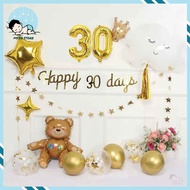 New arrive Baby Happy 30days & Happy 100days Fullmoon Theme Decoration/Happy 100 days/Happy 30 days