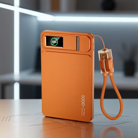 10000mAh Slim Power Bank for MagSafe,Magnetic Wireless 20W Fast Charging Portable External Battery F