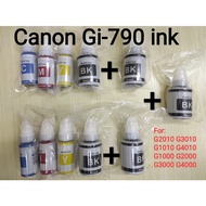 Compatible Canon gi790 Gi-790 G-series Canon 790 refill ink for Canon inkjet Printer g2010 G3010 g40