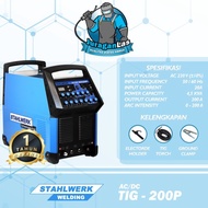 Stahlwerk WIG-200P AC/DC Mesin Las Argon TIG AC/DC Pulse 200A