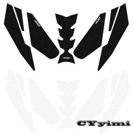 Motorcycle Tank Traction Pad Side Gas Knee Grip Protector Anti slip sticker  For  Z400 z400