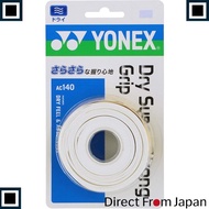 YONEX Tennis Grip Tape Dry Super Strong Grip - White (011) AC140