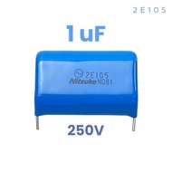 1uf 1.0uf 105 250V Capacitor MET Film MMD 250V 2E105 Nittsuko