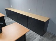正義二手辦公家具-震旦兩抽檔案櫃有鑰匙