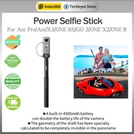 Original Insta360 Power Selfie Stick for Insta360 Ace Pro, Ace, X3, GO 3 and ONE X2 /ONE RS /ONE R