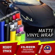 [1.52M*20CM] Matte Vinyl Sheet Wrap Sticker Film Paper Decal Car Motorcycle Sticker