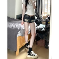 y2k y2k Women's Clothing y2k Pants American Shorts Denim Skinny Jeans Super y2k Wear Low-Waist yk1