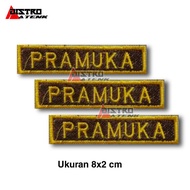 Scout Embroidery Bet 2x8 cm