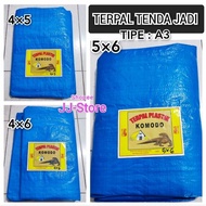 TENDA A3 FINISHED TENT TARPAULIN Size 4x5 4x6 5x6 PLASTIC TENT MULTIPURPOSE TRUCK TENT/ BASE SALE