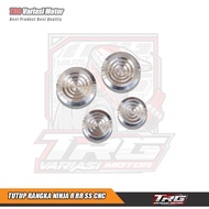 Tutup Rangka Ninja R Tutup Rangka Ninja RR SS Bahan CNC Isi Satu Set 4 Biji