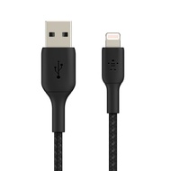 Belkin สายชาร์จ ถ่ายโอนข้อมูล Boost Charge Lightning to USB 15cm 1M 2M 3M แบบถักเชือก สำหรับ iPad iP
