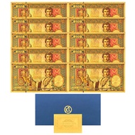 high-quality Beautiful Colored European Banknote Currency Milliion Euro Gold Banknotes for Business 