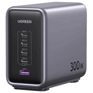 "荃灣門市全新行貨" Ugreen 綠聯 Nexode 300W GaN Wall USB-C Charger 5 Ports 充電器 90904B