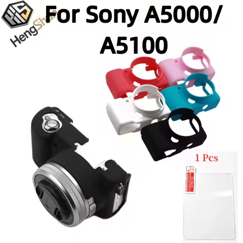For Sony A5000/A5100 Silicone Storage Digital Case Camera Skin Cover DSLR Camera Bag Soft Rubber Cas