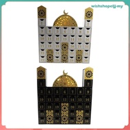 [WishshopeljjMY] Ramadan Decoration Sculpture Tabletop Ornament for Bookshelf Desktop Bedroom