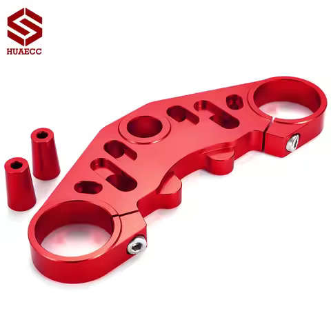 Motorcycle CNC Decal Sticker Pad Triple Tree Top Clamp Upper Front Protector for Yamaha YZF R15 V3 2
