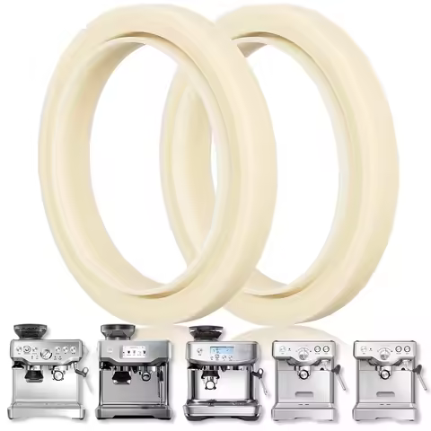 2 Pack 54MM Silicone Steam Ring, Brevilles Gasket Replacement for Breville Espresso Parts Breville E