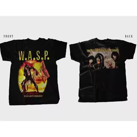Rare W A S P Men Black All Size Nls5 202 T shirt