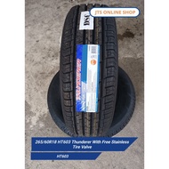 265/60R18 HT603 Thunderer With Free Stainless Tire Valve