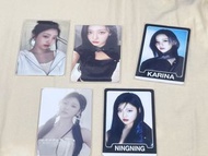 aespa MY WORLD 專輯小卡