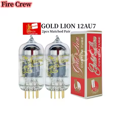 Fire Crew Genalex Gold Lion 12AU7 ECC82 B749 Vacuum Tube Upgrade ECC802 E82CC CV4003 HIFI Audio Valv