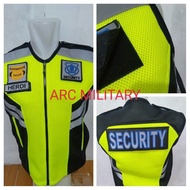 Rompi Security Tebal/ Rompi Satpam/Sigap/Patroli/ Secom