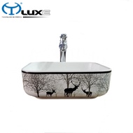 Chậu lavabo bàn đá cao cấp LUXE C110