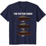 Premium Distro Children's T-Shirt WW2 Patton American Tanks M47 M48 M60 T-Shirt