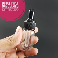 BOTOL PIPET 10 ML - BENING Isi 40 Pcs/ Botol Kecil / Botol Kaca / Botol Mini