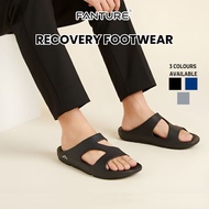 FANTURE F003 Unisex Slippers - Black/Blue/Silver