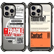 DHL Lost and Found Magnetic, Bounce Phone Case for iPhone 17 16 15 14 13 Pro Max, Anti Drop Hard Cas